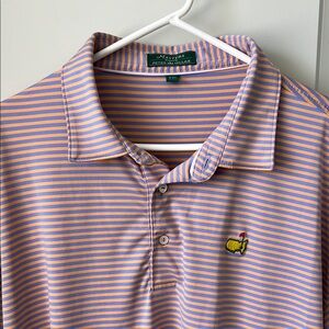 Peter Millar x Master’s Men's Polo Shirt - Performance Fabric XXL